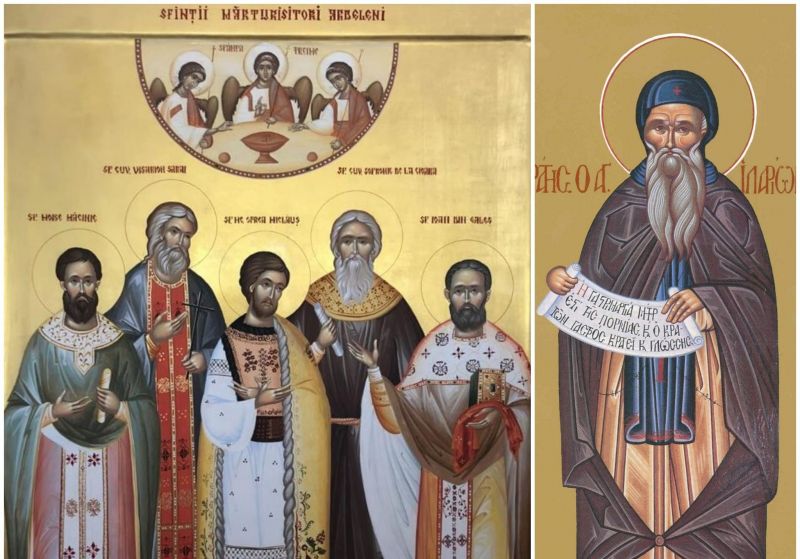 Sf. Cuv. Mărturisitori: Visarion și Sofronie; Sf. Mc. Oprea; Sf. Preoți Mărturisitori: Ioan din Galeș și Moise Măcinic din Sibiel; Sf. Cuv. Ilarion cel Mare