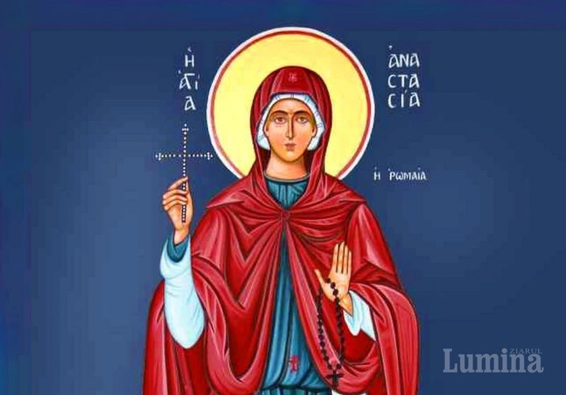 Sf. Cuv. Mc. Anastasia Romana (Secolul al III-lea) - foto preluat de pe ziarullumina.ro