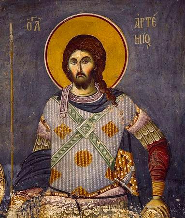 Sfântul Mare Mucenic Artemie. Prăznuirea sa de către Biserica Ortodoxă Romana se face la data de 20 octombrie - foto preluat de pe basilica.ro