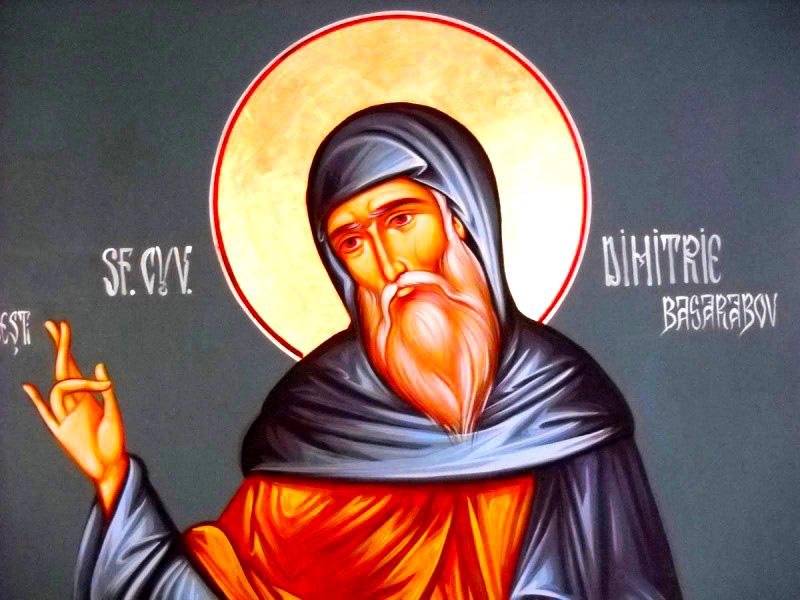 Sf. Cuv. Dimitrie cel Nou, Ocrotitorul Bucureştilor (ale cărui moaşte se află în Catedrala Patriarhală) - foto preluat de pe doxologia.ro