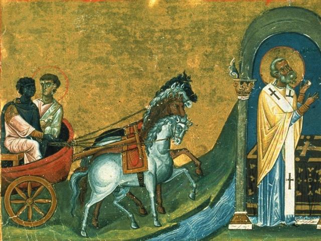 Sfântul Apostol Filip, unul dintre cei 7 diaconi (11 octombrie) - foto preluat de pe basilica.ro