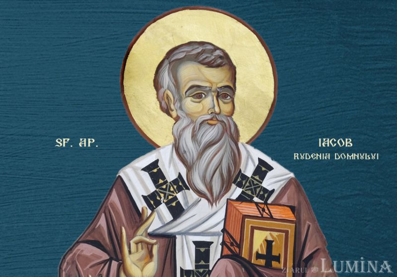 Sf. Ap. Iacob, rudenia Domnului, întâiul episcop al Ierusalimului  (†62) - foto preluat de pe ziarullumina.ro