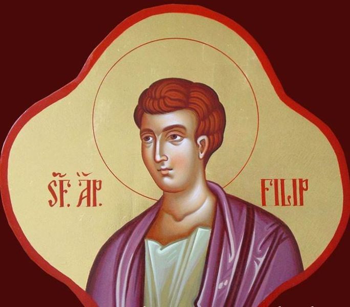Sf. Ap. Filip, unul dintre cei 12 Apostoli (†80 d.Hr.) - foto preluat de pe basilica.ro
