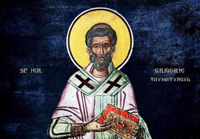 Sf. Ier. Grigorie Taumaturgul, Episcopul Neocezareei (213 – 270/275 d.Hr.) - foto preluat de pe ziarullumina.ro