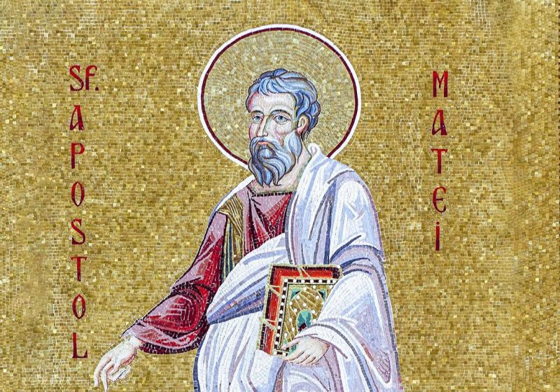Sfântul Apostol şi Evanghelist Matei (†74 d.Hr.) - foto preluat de pe ziarullumina.ro