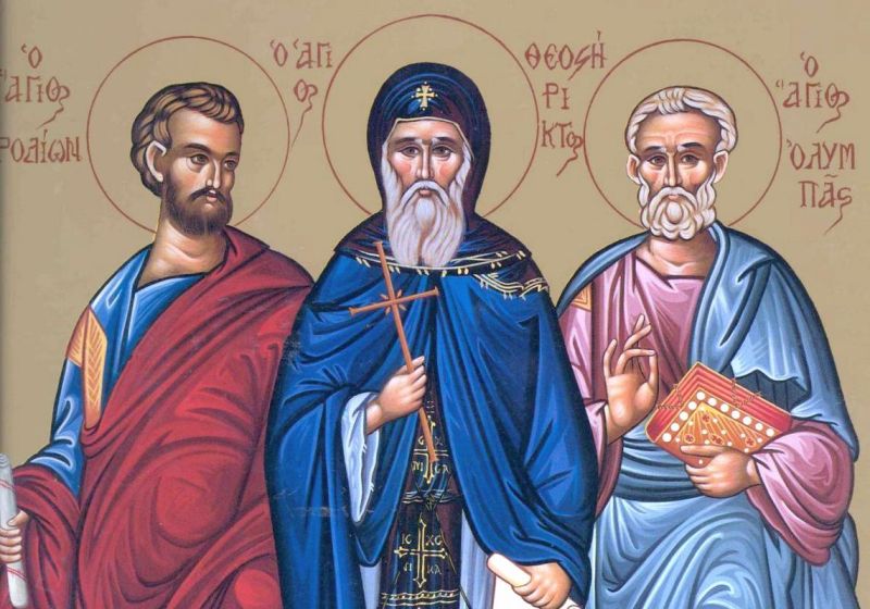 Sf. Ap. Olimp, Rodion, Sosipatru, Erast, Terțiu și Cvart; Sf. Mc. Orest (10 noiembrie) - foto preluat de pe ziarullumina.ro