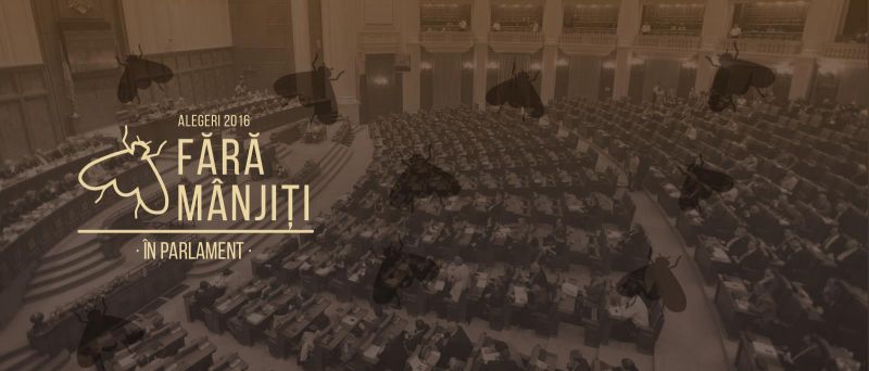 Alegeri 2016 - Fără mânjiți în parlament - foto: de-clic.ro