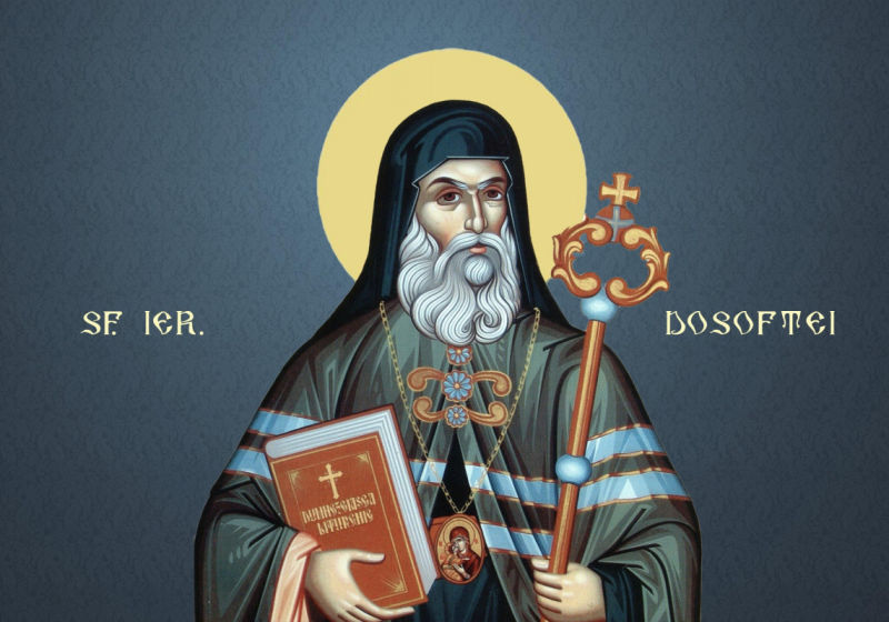 Sf. Ier. Dosoftei, Mitropolitul Moldovei (1624-1693) - foto preluat de pe ziarullumina.ro
