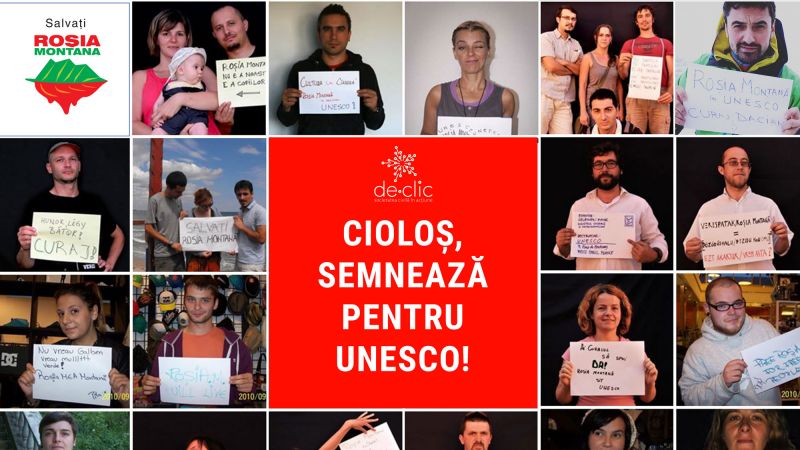Roșia Montană: Nominalizarea la UNESCO în pericol - foto: facebook.com