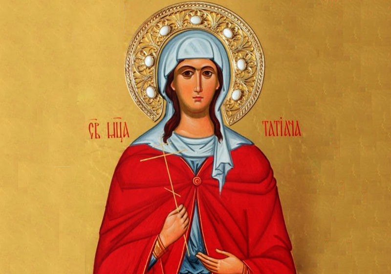 Sf. Mc. Tatiana diaconița († 230) - foto preluat de pe ziarullumina.ro