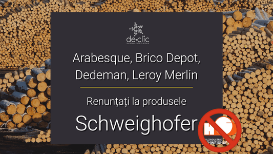 Boicot la produsele Schweighofer - foto:  facebook.com