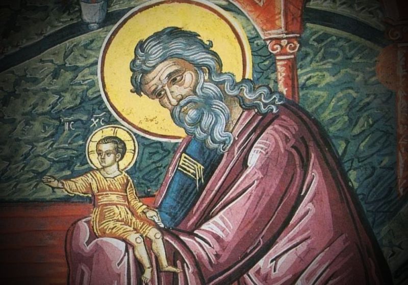 Sfântul şi Dreptul Simeon, primitorul de Dumnezeu (Secolul I) - foto preluat de pe ziarullumina.ro