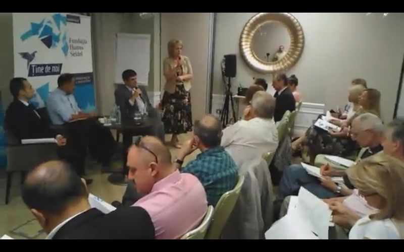"Conturarea unei rețele permanente de ONG-uri" - foto: captura facebook.com