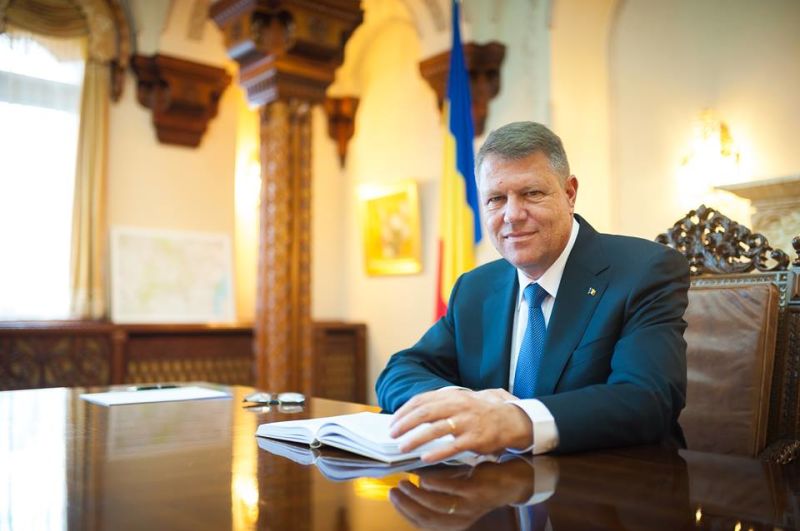 Președintele României Klaus IOHANNIS - foto preluat de pe facebook.com