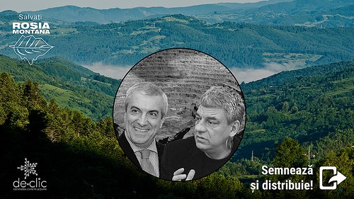Nu cedăm Roșia Montană - foto preluat de pe declic.ro