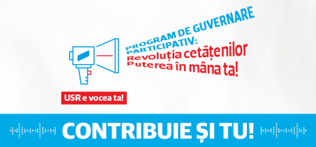USR lansează primul program de guvernare participativ: Revoluția cetățenilor – Puterea în mâna ta! - foto preluat de pe www.facebook.com