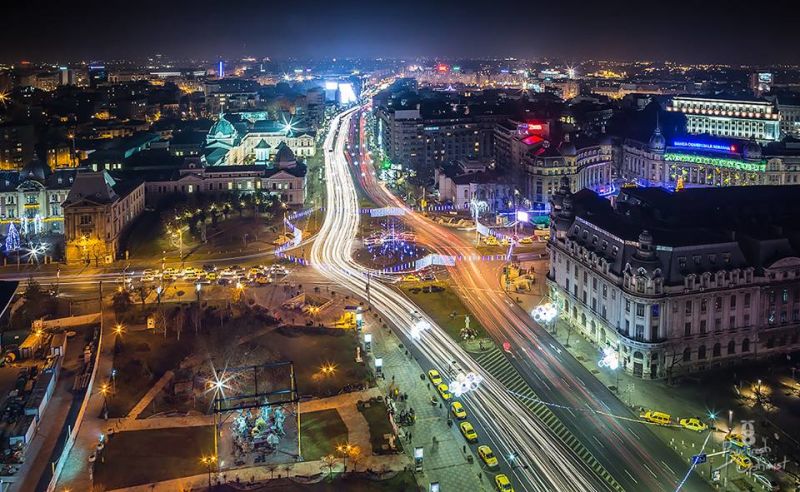 Bucureşti - foto preluat de pe www.facebook.com/BucurestiOptimist