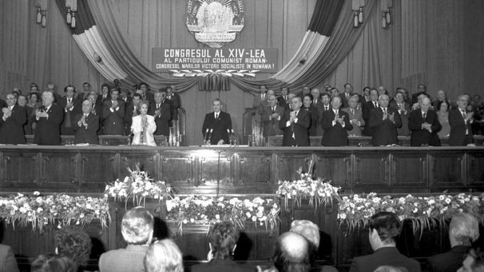 Congresul al XIV-lea al PCR (20-24 noiembrie 1989) - foto preluat de pe www.cotidianul.ro