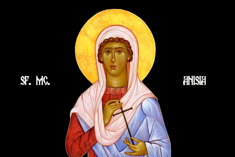 Sf. Mc. Anisia fecioara (Secolul al III-lea) - foto preluat de pe ziarullumina.ro