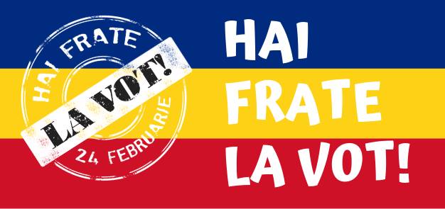 Hai, frate, la vot!  (24 februarie 2019) - foto preluat de pe www.facebook.com