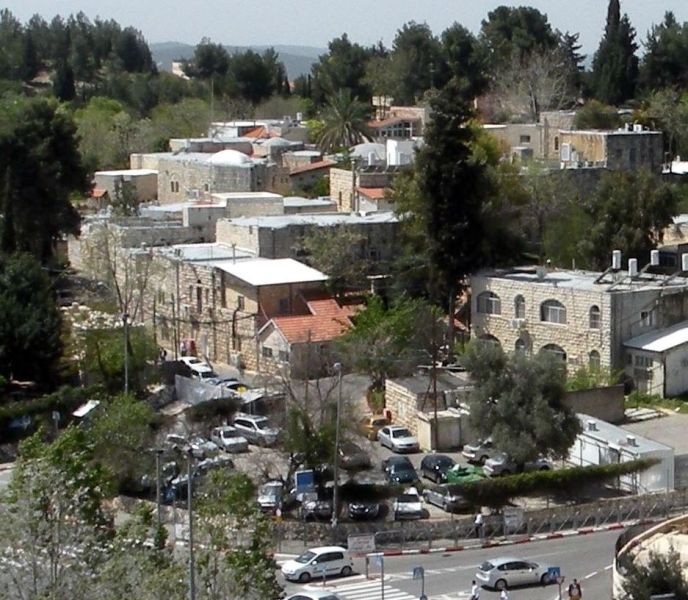 Deir Yassin astăzi, parte a Centrului de Sănătate Mintală Kfar Shaul, un spital de psihiatrie israelian - foto preluat de pe en.wikipedia.org