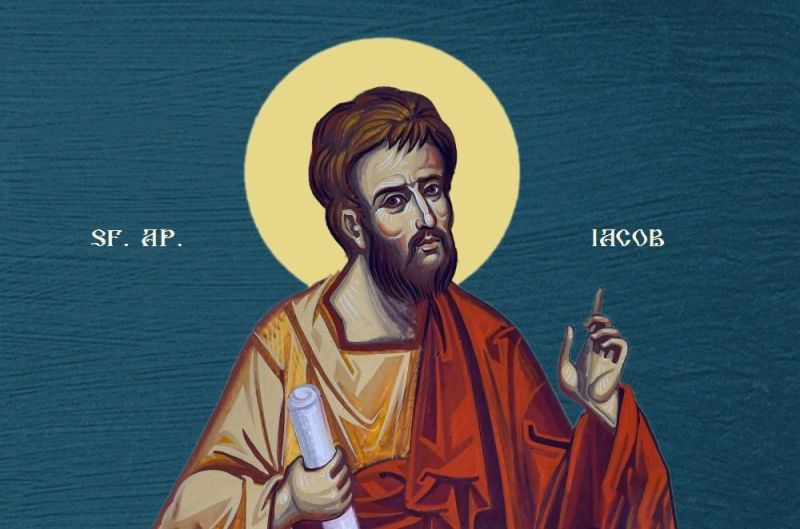 Sfântul Apostol Iacob al lui Zevedeu († 44 d.Hr.) - foto preluat de pe ziarullumina.ro