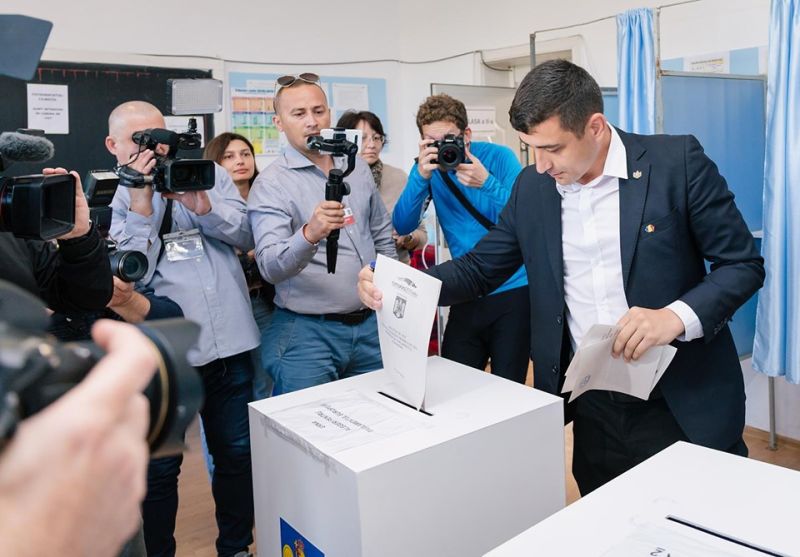 George Simion, candidat independent la alegerile europarlamenare din 2019 - foto preluat de pe www.facebook.com