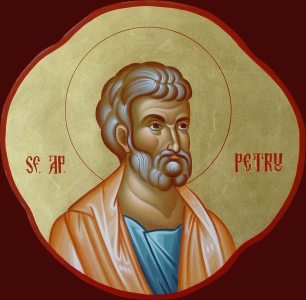 Sfântul Apostol Petru († 67) - foto preluat de pe doxologia.ro