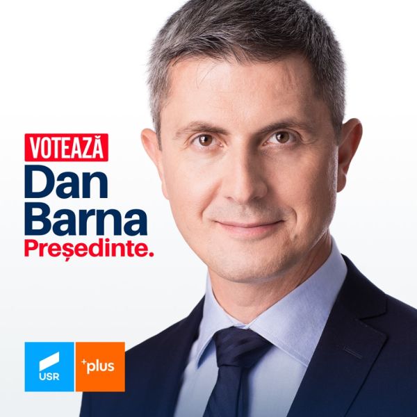 Dan Barna - Președinte USR - foto preluat de pe www.facebook.com