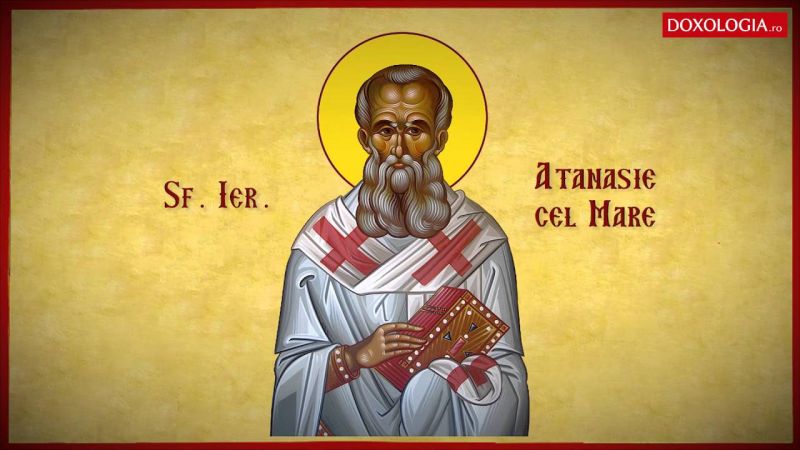 Atanasie al Alexandriei (298 - 373) - foto preluat de pe doxologia.ro