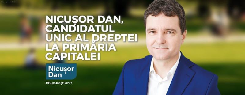 Nicușor Dan, candidat la Primăria Capitalei - foto preluat de pe www.facebook.com