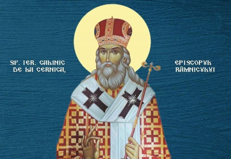 Sfântul Ierarh Calinic de la Cernica, Episcopul Râmnicului (1787 - 1868) -  foto preluat de pe ziarullumina.ro
