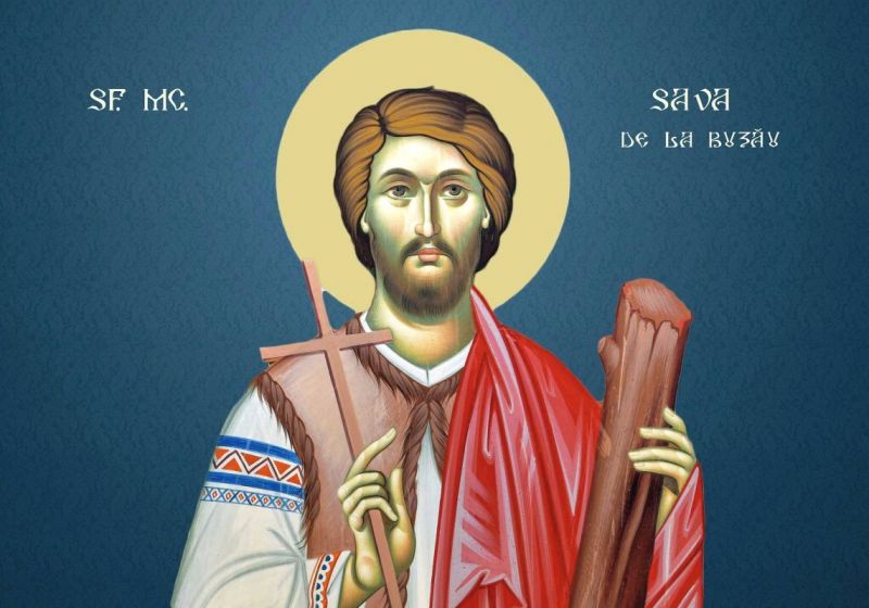 Sf. Mc. Sava de la Buzău (334 - 372) - foto preluat de pe ziarullumina.ro