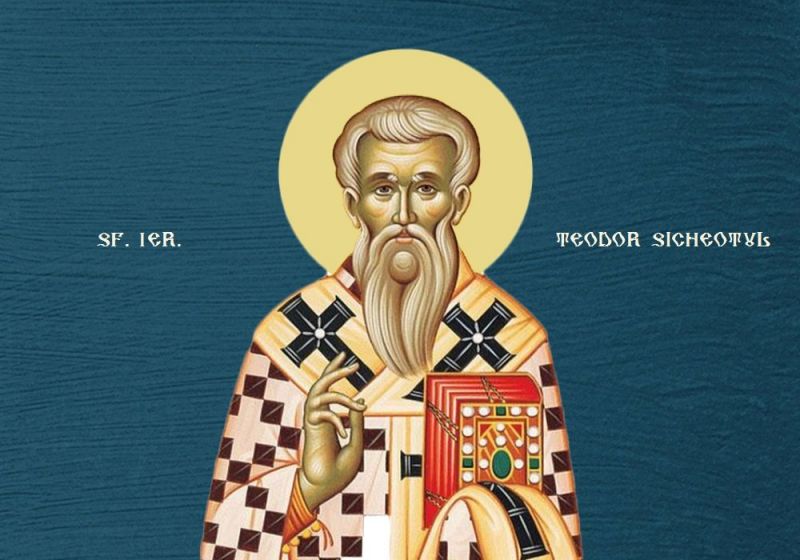 Sf. Ier. Teodor Sicheotul, episcopul Anastasiopolei (✝613) - foto preluat de pe ziarullumina.ro