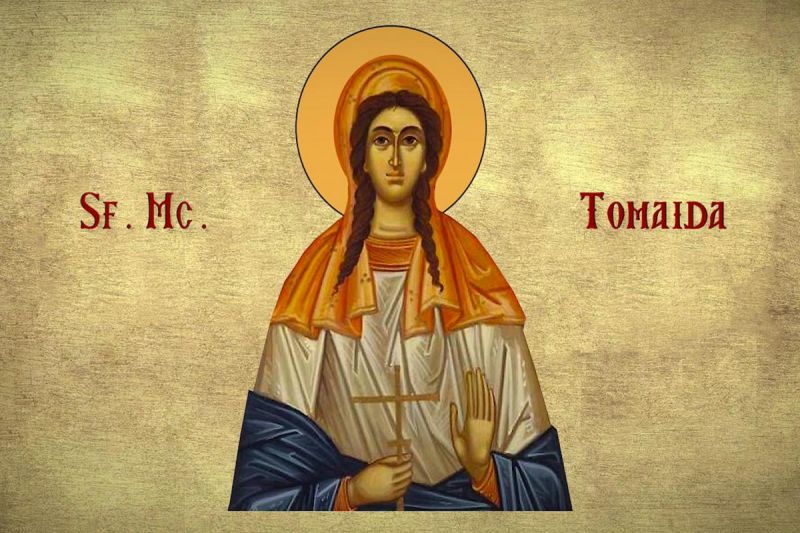 Sfânta muceniţă Tomaida din Alexandria (secolul al VI-lea) - foto preluat de pe doxologia.ro