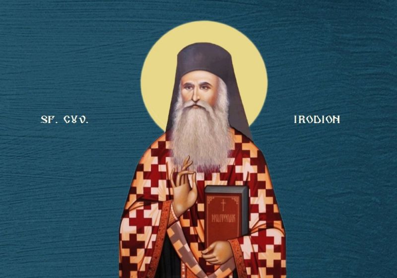 Sf. Cuv. Irodion de la Lainici (1821 - 1900) - foto preluat de pe ziarullumina.ro
