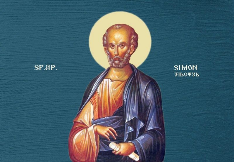 Sfântul Apostol Simon Zilotul (Secolul I) - foto preluat de pe ziarullumina.ro