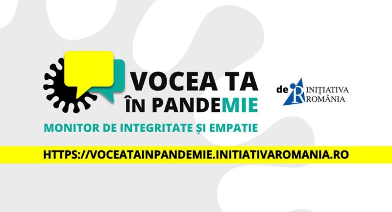 Vocea TA în pandemie – Monitor de integritate și empatie - foto preluat de pe www.facebook.com/initiativaromania2016
