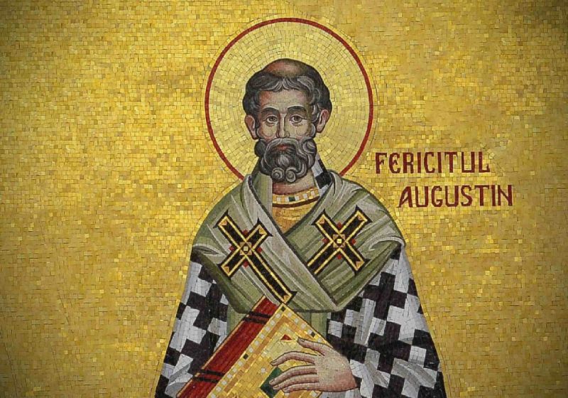 Augustin de Hipona (Sfântul Augustin la catolici, lat. Sanctus Augustinus, Fericitul Augustin la ortodocși, n. 13 noiembrie 354, Thagaste, Numidia - d. 28 august 430, Hippo Regius, pe teritoriul Algeriei de azi) a fost un episcop, filozof, teolog și doctor al Bisericii. În scrierile sale, utilizează argumente logice încercând să demonstreze veridicitatea religiei creștine - foto preluat de pe ziarullumina.ro