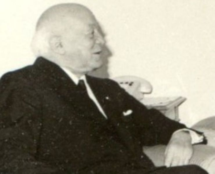 Henri Coandă la o întâlnire cu Nicolae Ceaușescu în 1967 - foto preluat de pe en.wikipedia.org