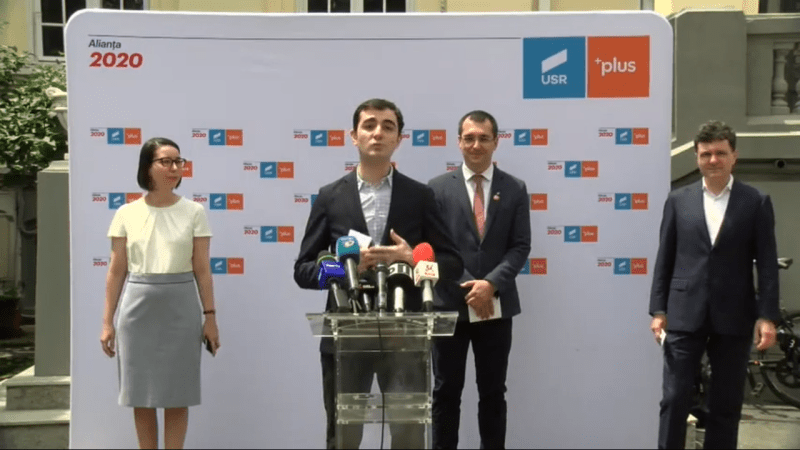 Bilanț după 4 ani de mandat al consilierilor USR în București și perspective de viitor cu viitorii candidați USR PLUS - foto captura video