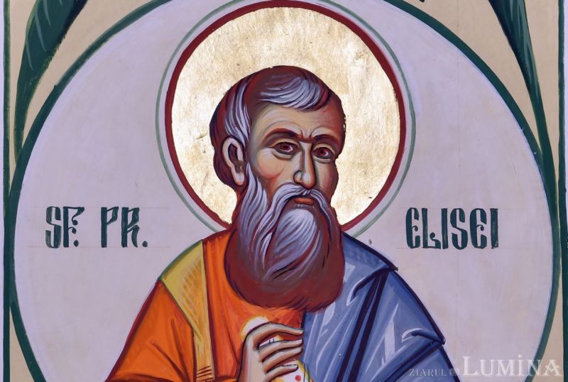 Sf. Proroc Elisei (†856 î.Hr.) - foto preluat de pe ziarullumina.ro