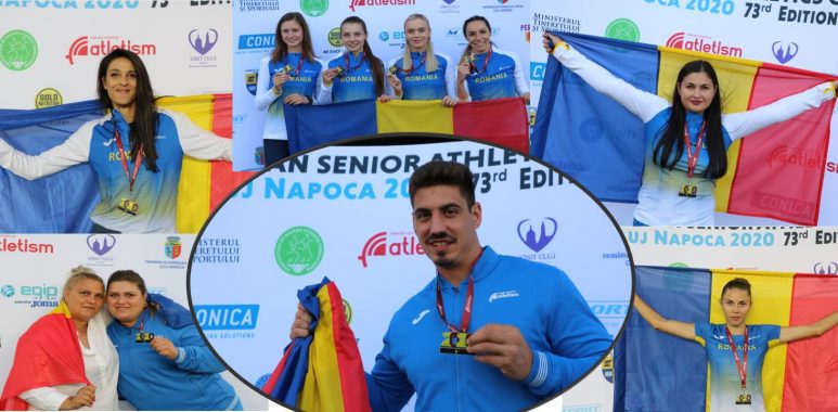 România a cucerit 29 de medalii la Campionatul Balcanic de atletism în aer liber pentru seniori de la Cluj Napoca 2020 - foto preluat de pe https://www.fra.ro/