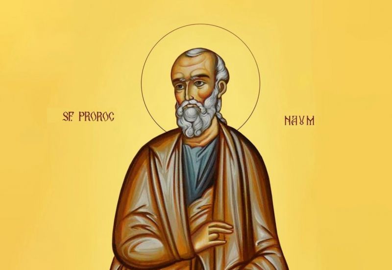 Sf. Proroc Naum (Secolul al VII-lea î.Hr.) - foto preluat de pe ziarullumina.ro