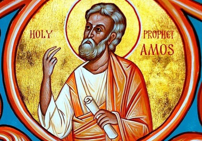 Sfântul Proroc Amos (Secolul al VIII-lea î.Hr) - foto preluat de pe ziarullumina.ro