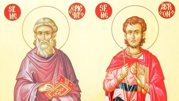 Sf. Mc. Epictet preotul şi Astion monahul (†290) - foto preluat de pe ziarullumina.ro