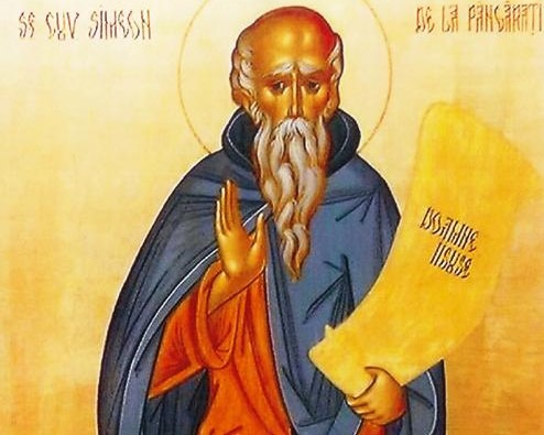 Sf. Cuv. Simeon de la Pângărați (†1476) - foto preluat de pe doxologia.ro