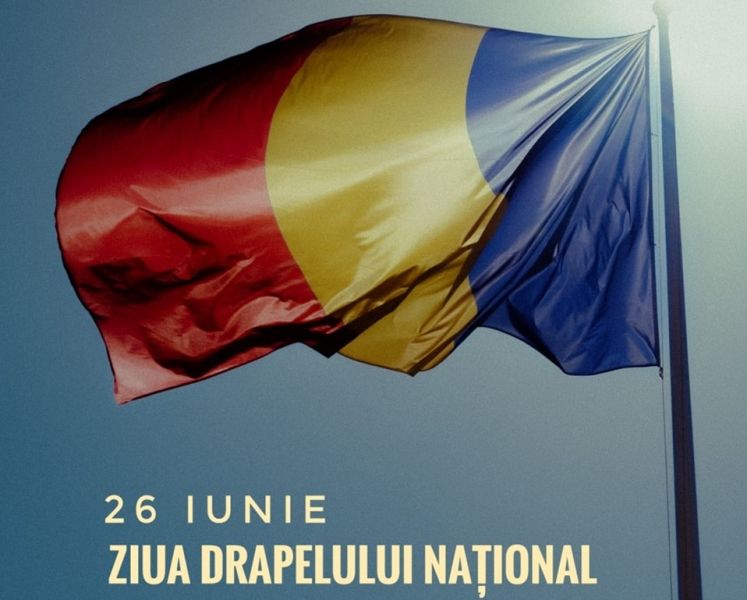 Drapelul Naţional al României - foto preluat de pe www.facebook.com/mapn.ro