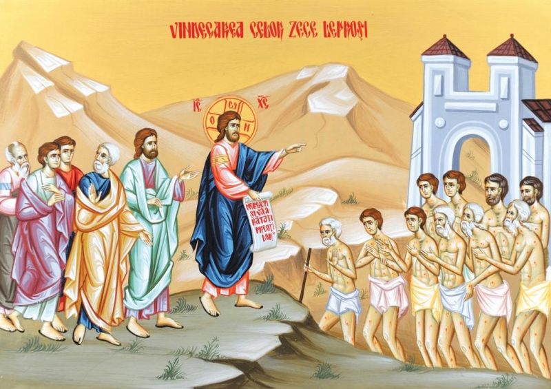 Vindecarea celor zece leproși - foto preluat de pe doxologia.ro