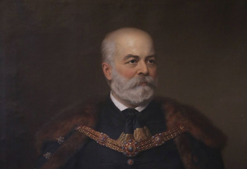 Emanuil Gojdu (n. 9 februarie 1802, Oradea, Imperiul Habsburgic – d. 3 februarie 1870, Pesta, Ungaria) a fost un avocat de succes și patriot ardelean de origine aromână, familia sa fiind originară din Moscopole - foto preluat de pe ziarullumina.ro